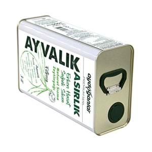 Asırlık Ayvalık Erken Hasat Filtresiz Soğuk Sıkım Zeytinyağı 3 L. (Premium Seri)