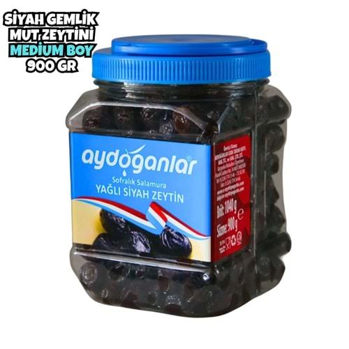 Siyah Yağlı Salamura Zeytin (261-290 M) 900 Gr