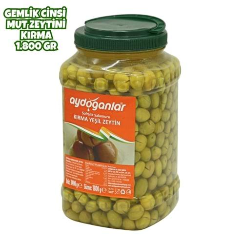 Gemlik Kırma Yeşil Zeytin (261-290 M) 1800 Gr