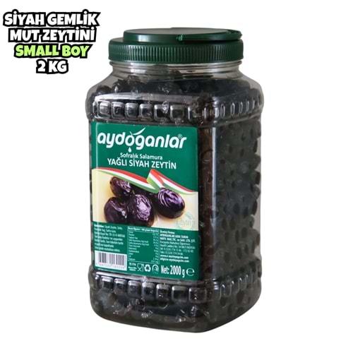 Siyah Yağlı Salamura Zeytin (291-320 S) 2000 Gr