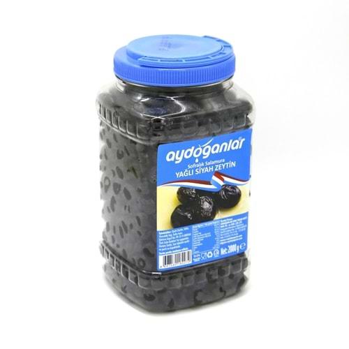 Siyah Yağlı Salamura Zeytin (261-290 M) 2000 Gr